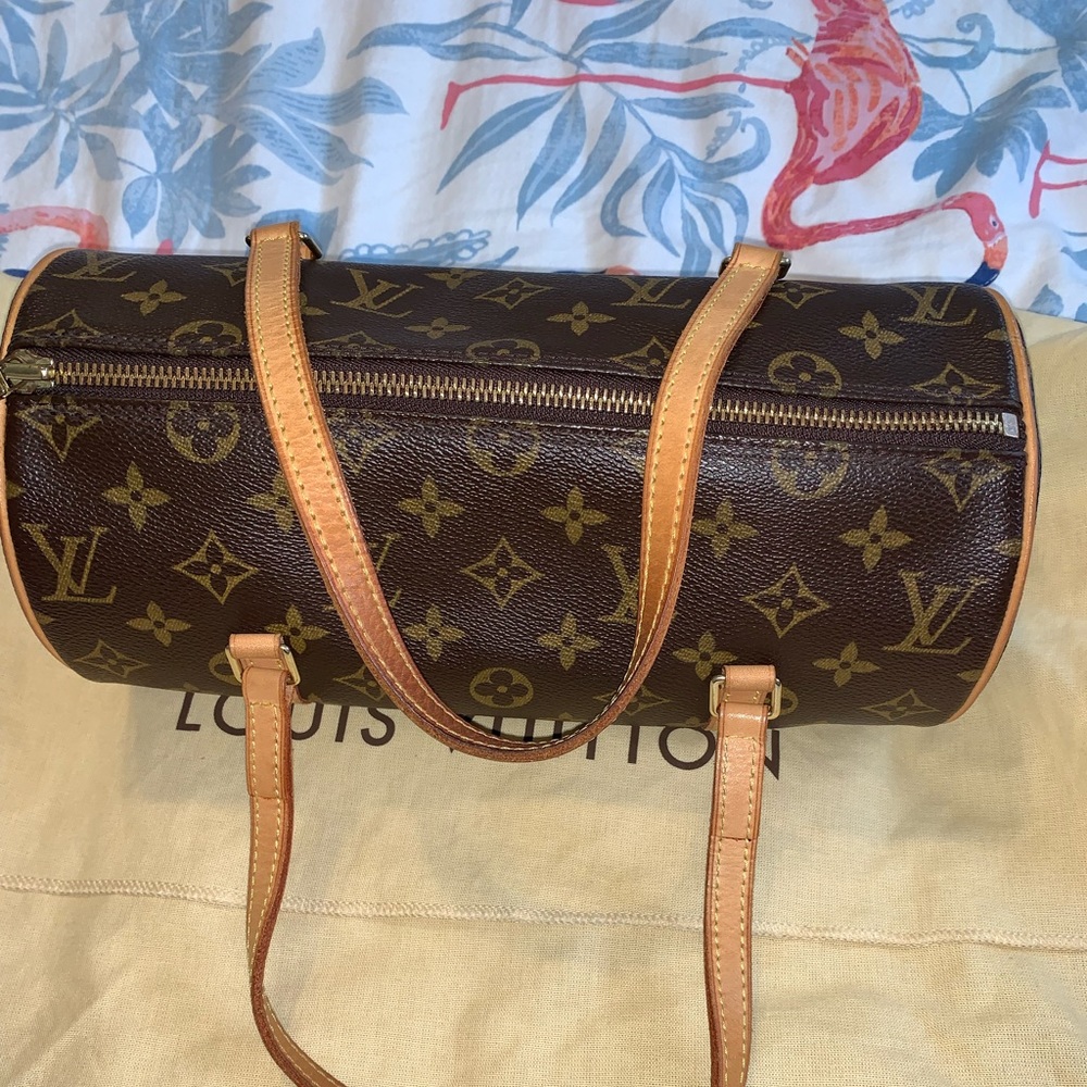 Used Louis Vuitton barrel bag.
